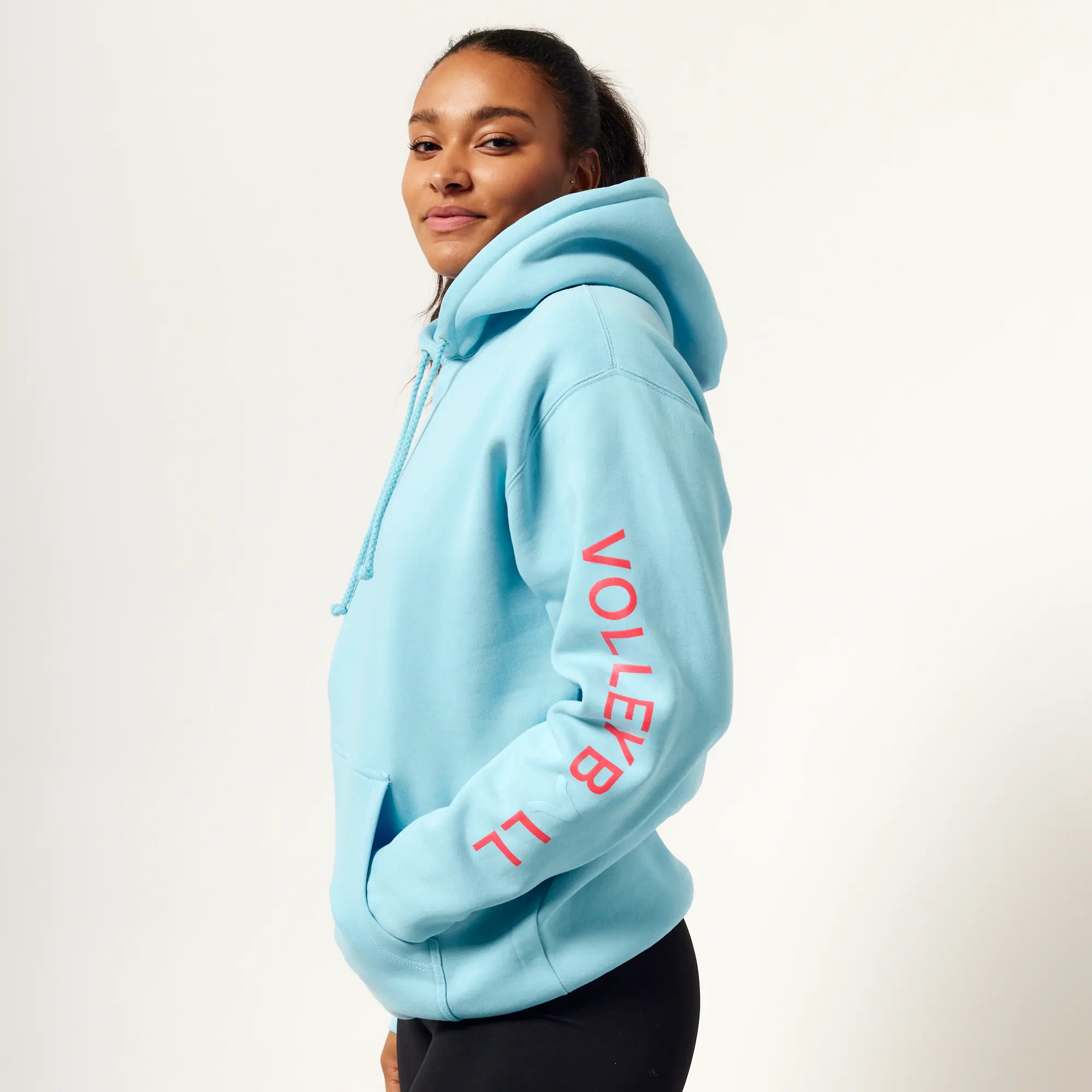 Teal with Ombre Hoodie - Image 2